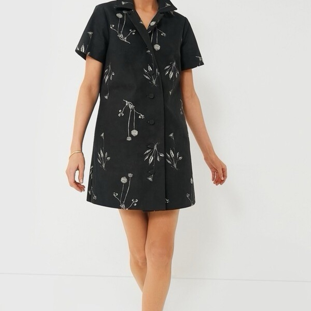 Tuckernuck Black Meadow Rue Marley Dress NWT Size Small